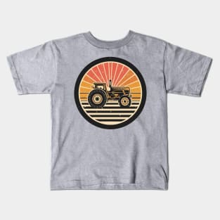 Tractor Vintage Kids T-Shirt